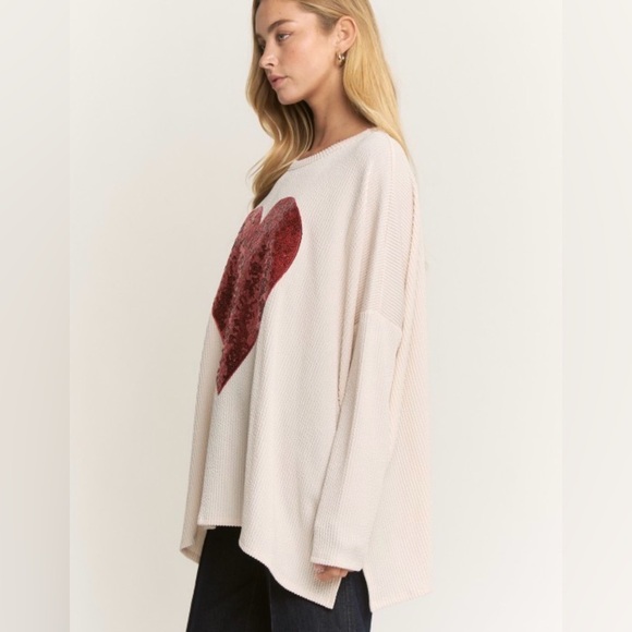 Heart Me Sequin Top - Picture 3 of 4